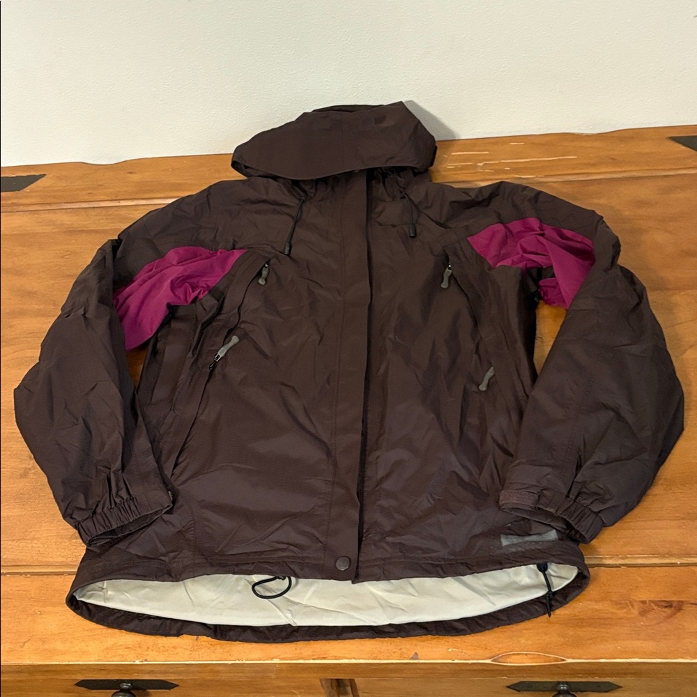 Rei Elements Rain Jacket Size Small - image 5